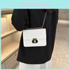 Chic Stylish Square Chain Bag For Women In Black White Green Brown Pink For Fall Fashion