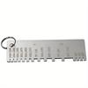 1Pc Metal Sheet Thickness Gauge Welding Gage Soldering Inspection Tools Stainless Steel Portable Welder Ruler Wire Gauge