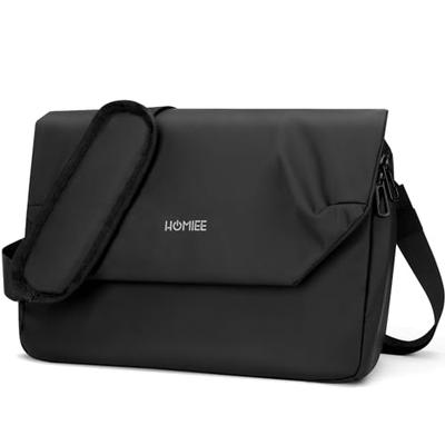 HOMIEE Men's Shoulder Bag, Messenger Bag, Waterproof, Lightweight, Body Bag, Shoulder Bag, Crossbody Bag, Chest Bag, 2-Way, Sports, Commuting, Travel,