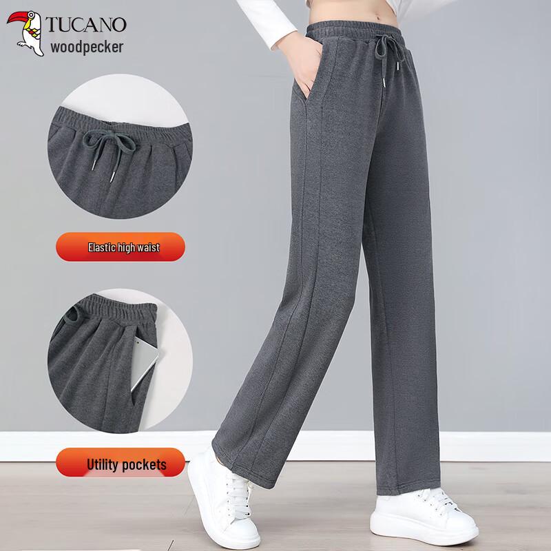 Woodpecker Women's High-Waist Comfort Stretch Casual Pants