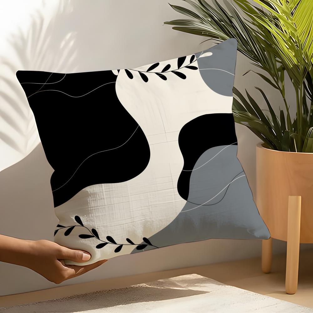 Abstract Geometric Modern Boho Pillow Case Linen Cushion Covers For Decorative Sofa Home Pillows Case Car Chair Pillows Cases