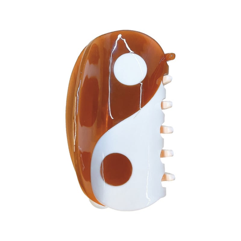 

девочка Инь-Ян Коготь_Коричневый и Светло-голубой Brown & Light Blue