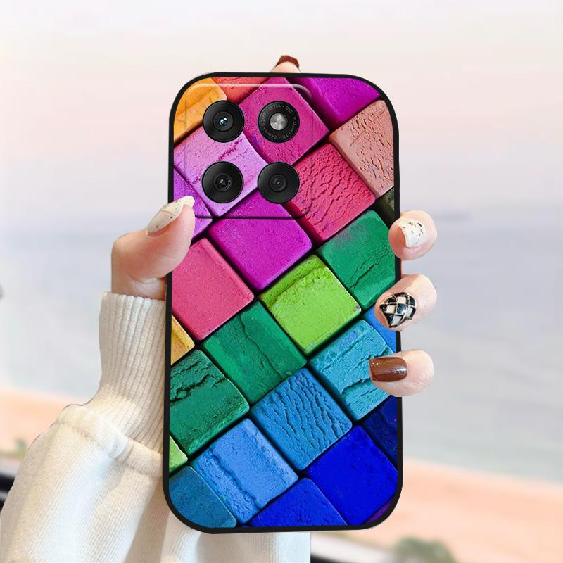 For Motorola Edge 60 Fusion 5G Case XT2503-4 Silicone Soft TPU Phone Cover For Moto Edge60 Fusion Cute Panda Protector Cases