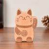 Wooden Fortune Cat Bottle Opener Lucky Magnetic Cap Remover Decoration Kitty Fridge Magnet  Gift