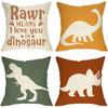 Nordic Cartoon Animal Pillow Cover Cute Printed Linen Pillow Home Ornament Sofa Car Premium Durable Quality Useful