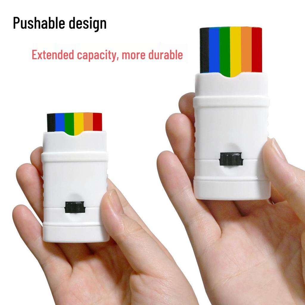 6-Color Rainbow Face Paint Pens for World Cup Fans