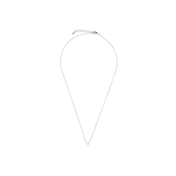 Collier Luxenter finition argent - Alphabet