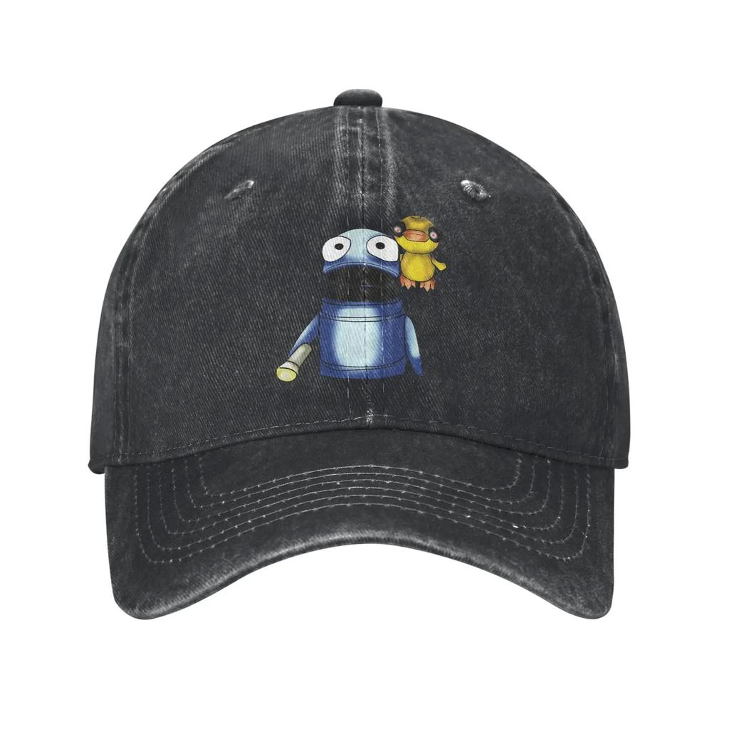 R.E.P.O. Robot Horror Games  Casual Baseball Cap For Couple Women Spring  Outdoor Sport Hip Hop Hats  Sunscreen Baseball Caps