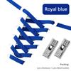No Tie Shoe Laces Luxurious Diamond Cross Locks Shoelaces Without Ties Elastic Shoe Laces Sneakers Kids Adult Shoes Accessories