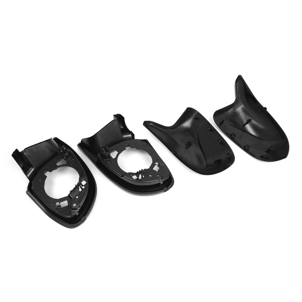 4PCS Car Rear View Mirror Cover Kit Replacement for BMW X3 G01 X4 G02 X5 G05 X6 G06 X7 G07 X3M F97 X4M F98 X5M F95 X6M