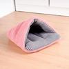 Cat Bed Small Animal Nest Warm Guinea Pig Hideout Cozy Hamster Sleeping Bed  for Hedgehog Bunny