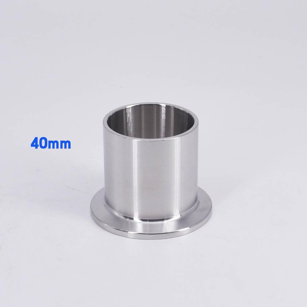 3A 28.6/40mm Height 19/25/32/38/45/51/63/76/89/102/108mm Pipe OD Butt Weld 1.5"-4" Tri Clamp Ferrule SUS304 Sanitary Homebrew