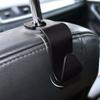 Multi Purpose Car Interior Seat Back Hook Hanger Vehicle Headrest Rear Rack Bag Holder(Black 4Pcs)