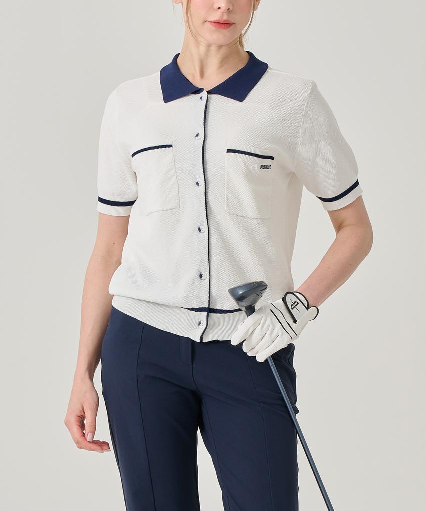 BILTMORE Women'S Golf Reversible Knit Cardigan