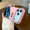 For iPhone 17 16 Pro Max 15 14 13 12 11 Case Mountain Motif Scenery Cover For iPhone 11 16 Plus Faux Leather Funda