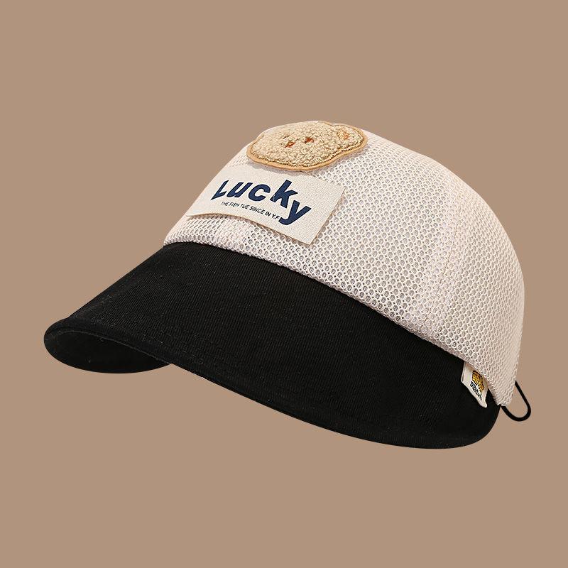 

Летняя сетчатая дышащая детская кепка с козырьком, симпатичная мультяшная широкополая солнцезащитная кепка для детей, мальчиков и девочек, регулируемые козырьки для отдыха на открытом воздухе, рыболовные шляпы