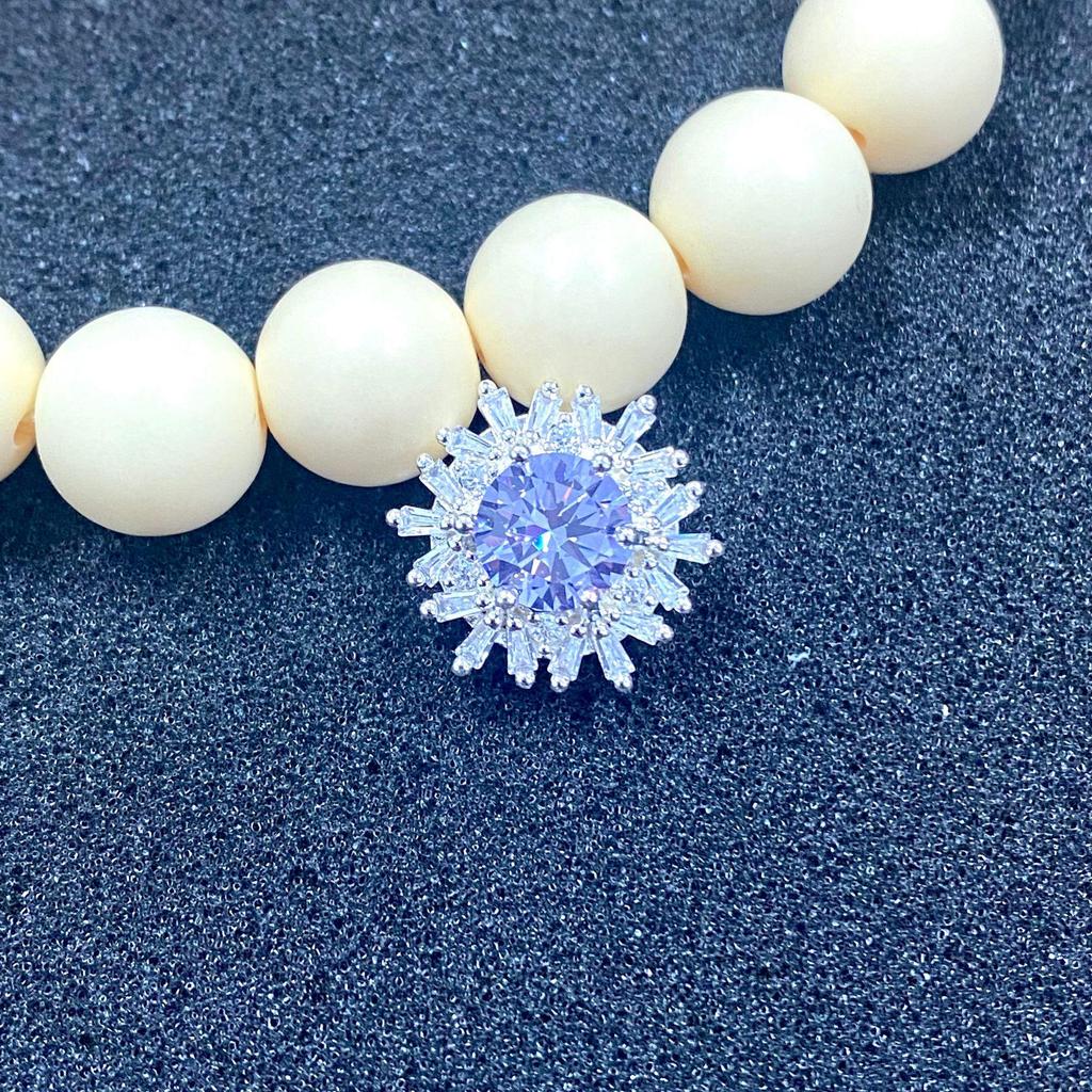 Gold & Silver Color Retention Cubic Zirconia Spacer Beads for Handmade Bracelets & Necklaces