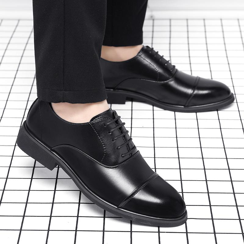 Buty podwyższające męskie, wysokie, 6 cm, niewidoczna wkładka, codzienne, męskie, podwyższone, ślubne, oksfordki, do biura