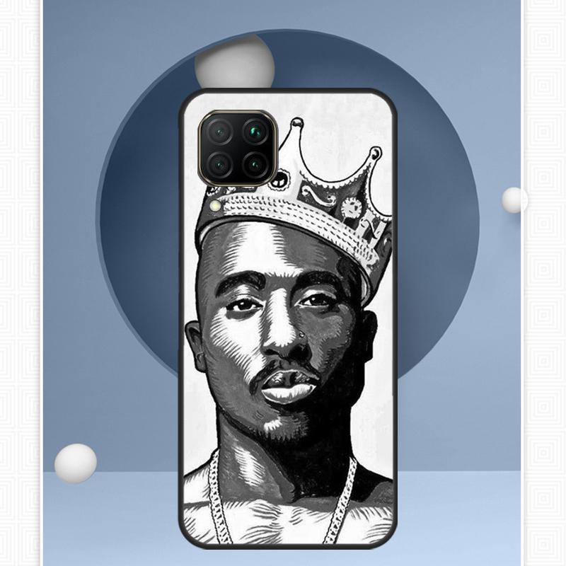 Rapper 2pac Singer Tupac For Huawei Nova Y72 Y90 Y61 Y91 Y60 Y70 12s 12i 11i 8i 9 10 SE P20 P40 Lite P60 P30 Pro Case