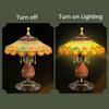 Table Lamp Model Mini Building Blocks Vintage Classic Light Decoration Assemble Gift Educational Toys Exercise Brain Bricks