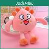 Adorable Plush Toy Keychain For Kids Fluffy Monster Stuffed Animal Backpack Accessory