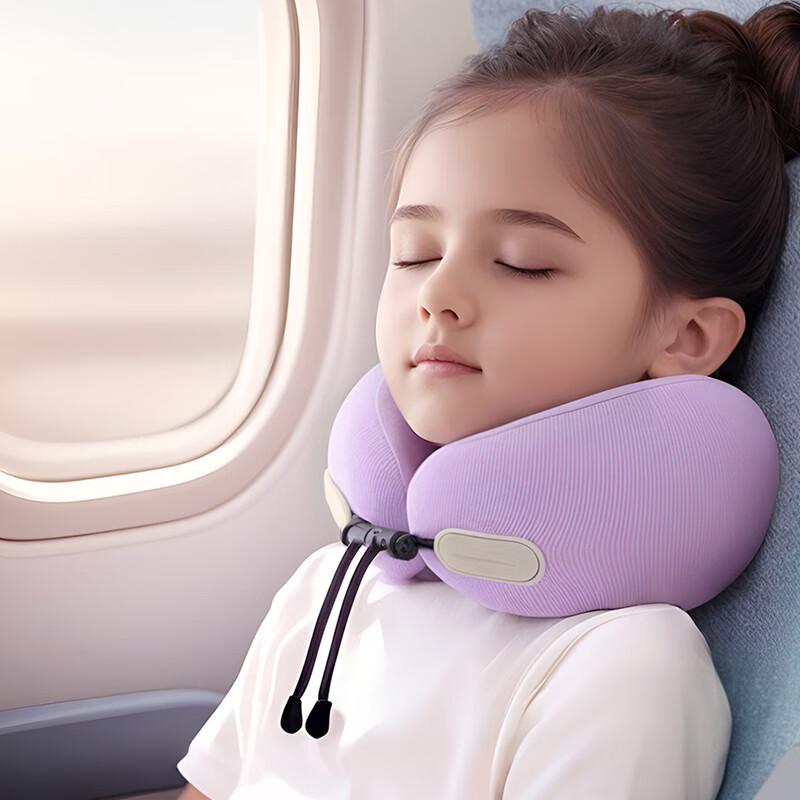 Children's Memory Foam U-Shaped Travel Neck Pillow
