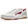 New LiNing Tianji 2.0 Anti Slip Wear Resistant Low Top Skateboard Shoes Men's White Gray Red AGCT211-6