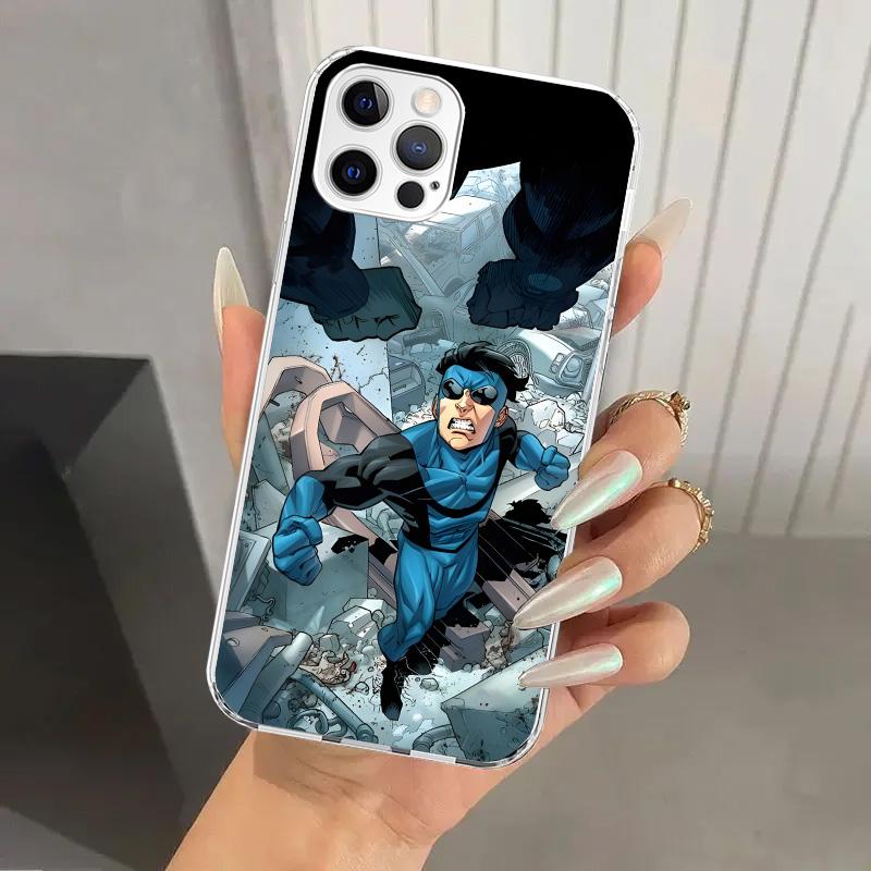 Cool I-Invincible Phone Case for Iphone 17 Air 16 15 Plus 14 13 Mini 12 11 Pro Max 16E 7 8 SE 2020 Soft Funda Print Shell 17 Air