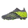 Seamless cut competition large size outdoor training new knitted fg spike men's football shoes