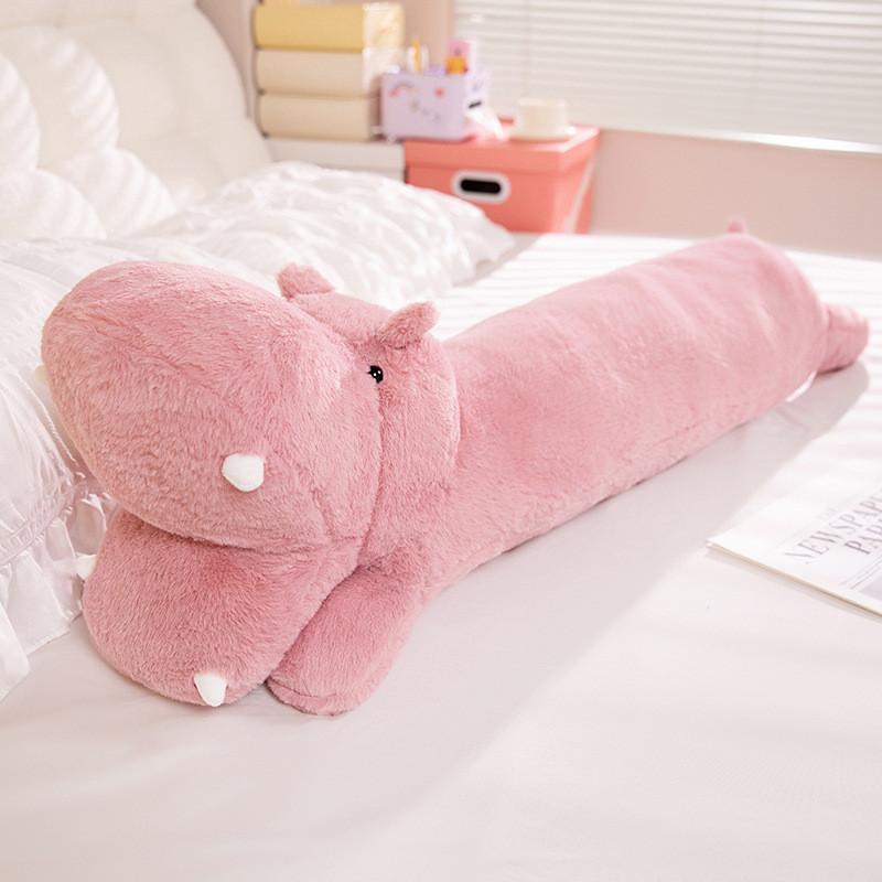Elephant Hippo Dog Plush Toy Cartoon Stuffed Doll Decoration Throw Pillow Gift