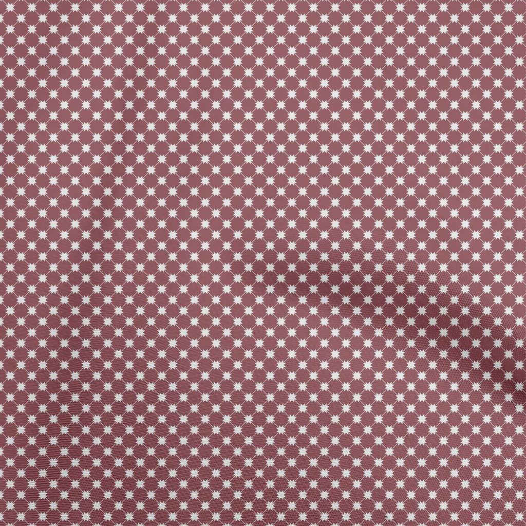 oneOone Cotton Flex Brown2 Fabric Asian Block Floral Dress Material Fabric Print Fabric By The Yard 40 Inch