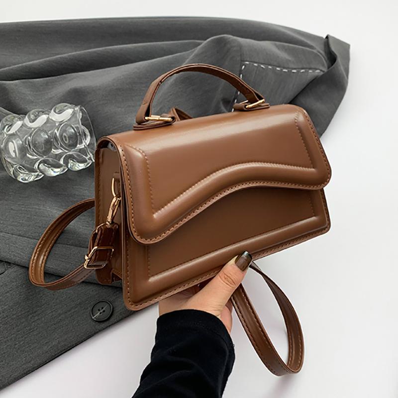 

High Quality PU Leather Purse Women s Bag Solid Color Shoulder Crossbody Bags Casual Commuter Women s Shoulder Bag Fashionable
