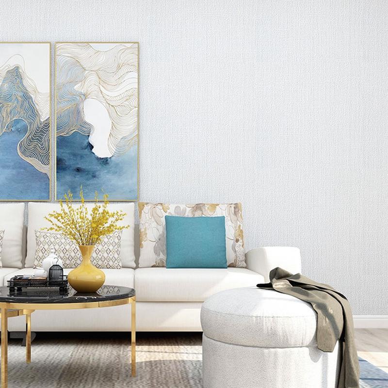Papel Pintado 3D XPE Color Sólido Lino 3m Autoadhesivo Impermeable y a Prueba de Humedad Dormitorio Sala de Estar Fondo Decoración del Hogar