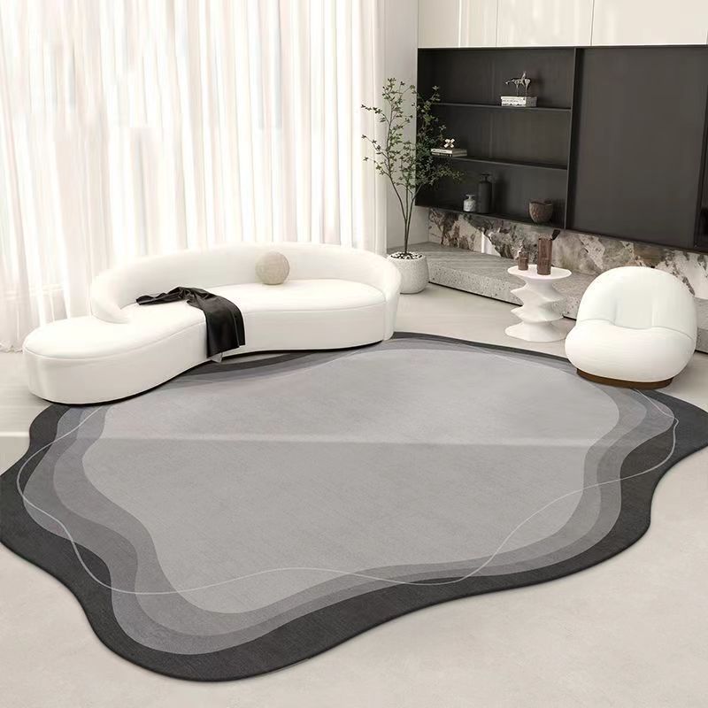 

Неправильный ковер для гостиной, коврик под диван и кофейный столик, износостойкий и грязеотталкивающий 80 * 120cm