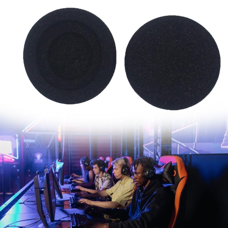 Soft Sponges Ear Cover Ear Cushions for Evolve20 20se 30 30II 40 65 Headsets Enhancing Comfort and Sound Quality
