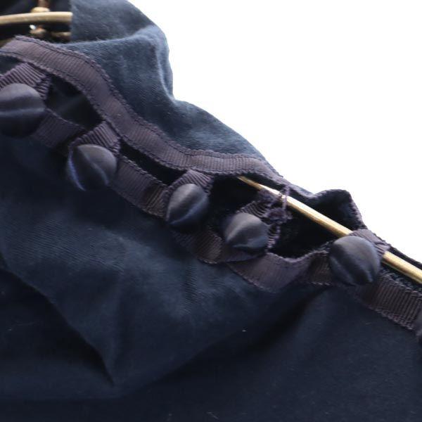 sacai luck Long sleeve turtleneck Cut 2 Navy Tulle lining Women Used