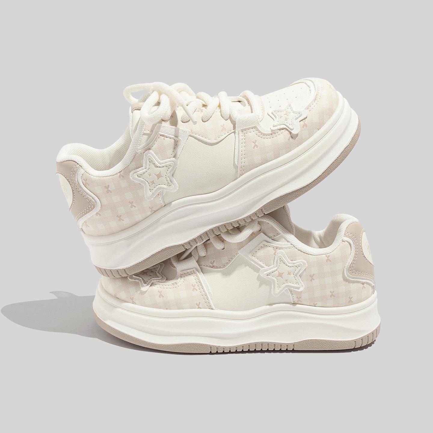 

Anti-slip Shoes - New Style, Thick-soled, Casual and Fashionable, Versatile Sports Shoes, Slip-on Shoes 40 бежевий/хакі