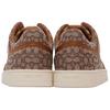 COACH Monogram-pattern Lace-up Sneakers CN335-BAR