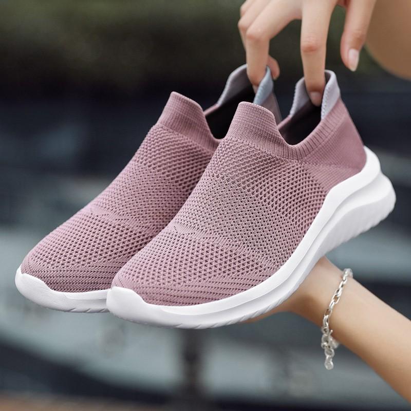 Women's Sneaker Fashion 2025 Trend Ladies Shoes Flat Sneakers Women Casual Shoes Slip On Walking Zapatos De Mujer Women Sneakers
