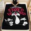 1PC Sylvester the Cat Print Flannel Blanket, High Quality Comfortable for All Seasons, Home Decor, Warmth and Comfort, Perfect for Christmas Gifts