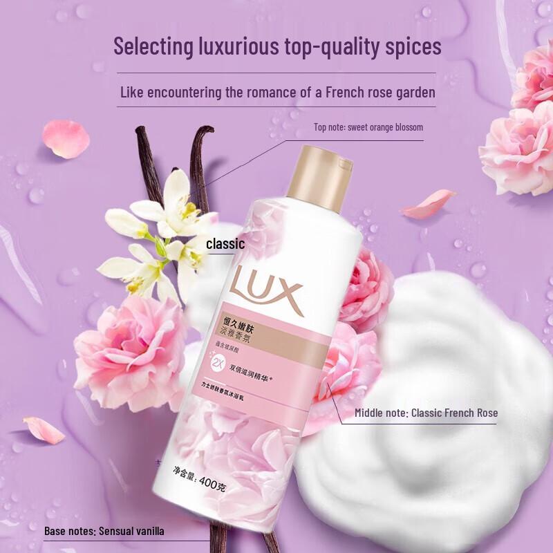 Lux Tender Skin Floral Scent Shower Gel