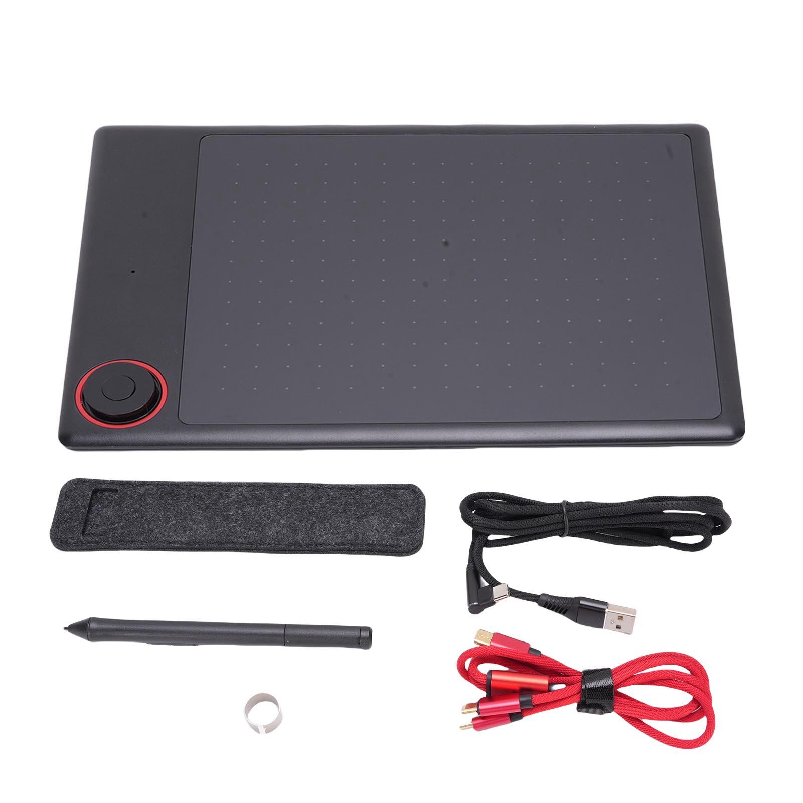 

Drawing Tablet Large Area Graphics Drawing Tablet with 8192 Levels Pressure Pen