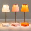Rechargeable Desk Lamp Smart Cordless Adjustable Height Ambient Light Battery Powered Table Lamp for Bedroom Restaurant