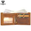 Humerpaul Men Leather Wallet Engraved with Blessings Gift Wallet for Grandson and Son