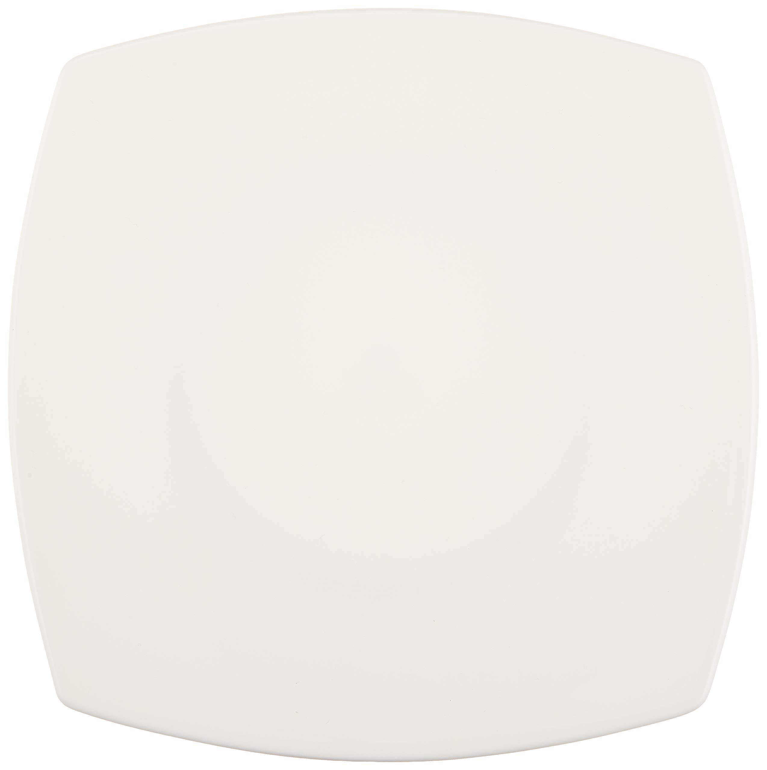 

NARUMI Styles Plate, 21cm Diagonal, White, Simple and Stylish Square Plate, Microwaveable and Dishwasher Safe, 50481-5263