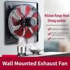 Silent Exhaust Fan Kitchen Range Hood Exhaust Machine Household Suction Fan Powerful Window Style Ventilation Fan