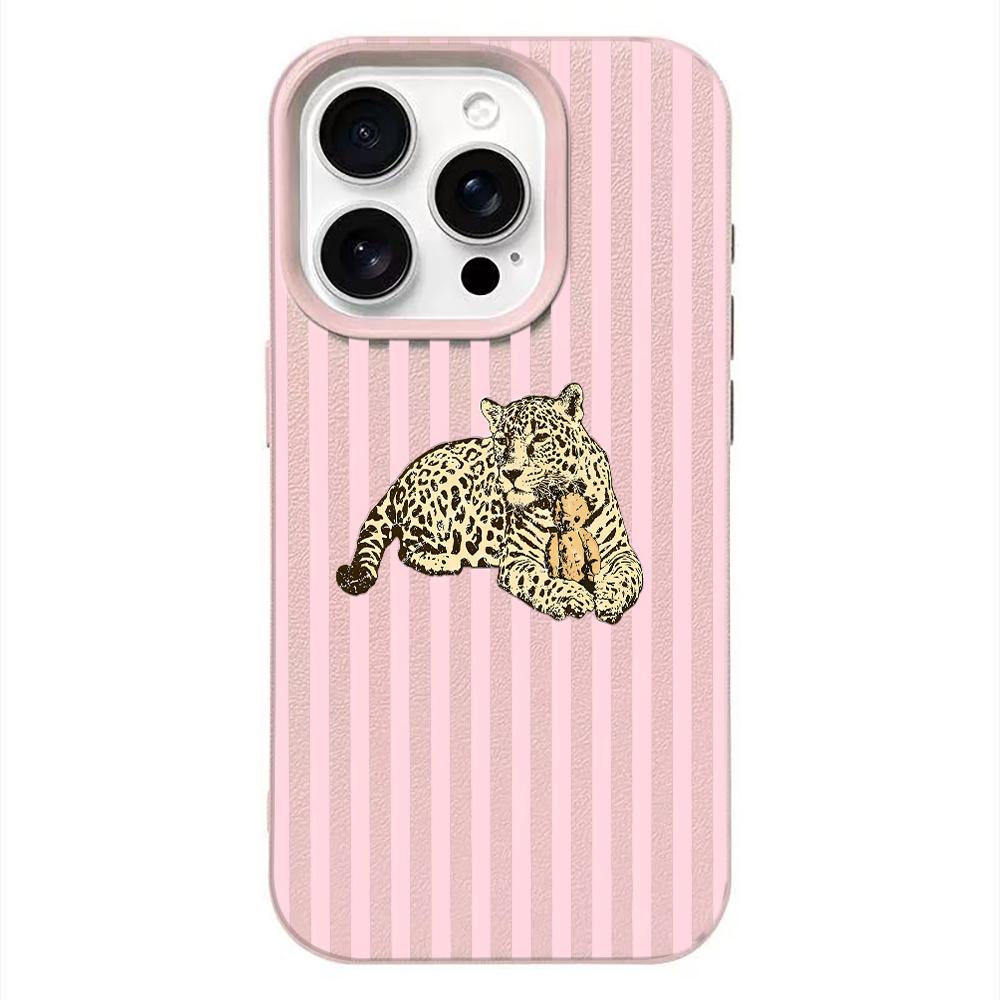 Cut Stripe INS Style Phone Case For IPhone 17 14 16 15 12 11 Pro Max 13 17 Plus Soft Silcone Cover Funda