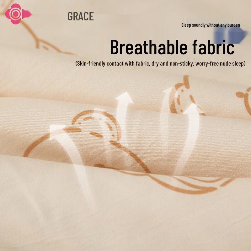 Jieliya Bear Baby Antibacterial Summer Cooling Quilt