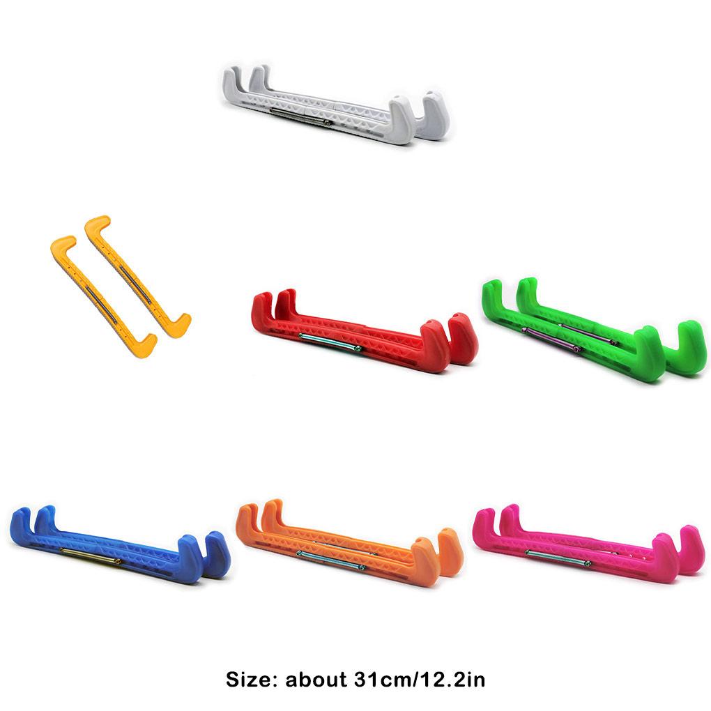 Adjustable Ice Hockey Figure Skate Covers Plastic Lightweight Skate Guard