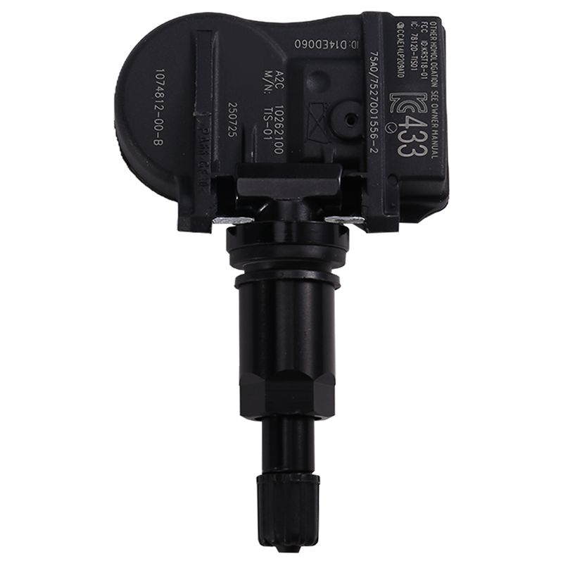 

For Tesla Model 3 S X 2014-2021 Compatible Tire Pressure Sensor TPMS 433Mhz 1074812-00-B 107481200B Car Parts чёрный